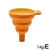 Silicone Separatory Filter Funnel Car Universal Liquid Funnel Washer Fluid Change Foldable Portable Auto Engine Oil Petrol Chang