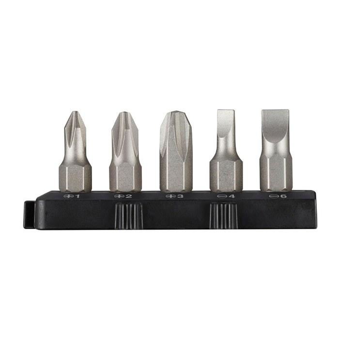 Vessel 2-Way Powered Screwdriver 11-Piece Set (Silver/Black)