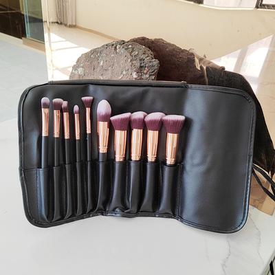 Foundation-Pinsel, loser Puderpinsel, Lidschattenpinsel, 10-teiliges Make-up-Pinselset, Concealer-Highlighter-Set, komplettes Pinselset für Anfänger