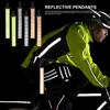Night Reflective Pendant Cycling Keychain Safety Backpack Reflector Reflective Tags Reflector Pendant Highly Visible Child
