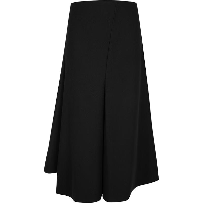 JNBY Women s Irregular Patchwork Wool Blend Skirt L