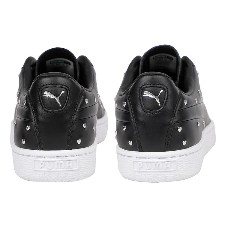 (WMNS) PUMA Basket Studs 'Black' Women's 369298-02