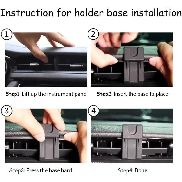 Car Phone Holder for 2017-2025 Cadillac XT5 and 2020-2025 XT6 Auto Accessories Navigation Bracket Interior Decoration Mobile Cell Phone Mount
