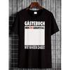 Black T Shirt Guest Book My 30th Birthday We Were There Party Celebration Gift for Men Women Birthday Event Wear