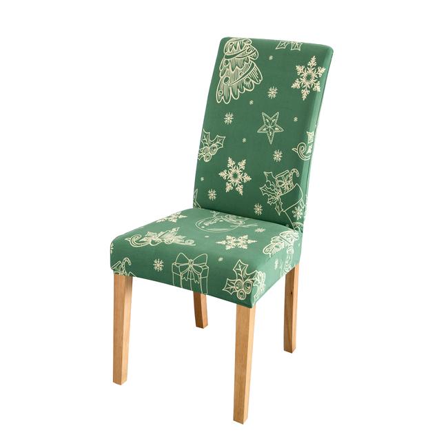 Spandex Chair Cover Stretch Home Dining Elastic Floral Print Chair Covers Multifunctional Spandex Elastic Cloth Universal Size