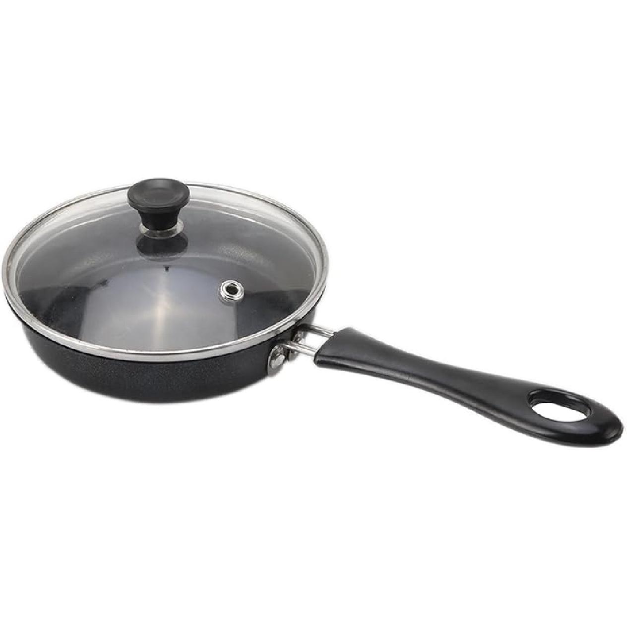 Mini Nonstick Egg & Omelet Pan – 4.7” Single Serve Frying Pan/Skillet, Diamond Infused, Multipurpose Pan Designed for Eggs, Pancakes, Dishwasher 4.7 Inch/12CM