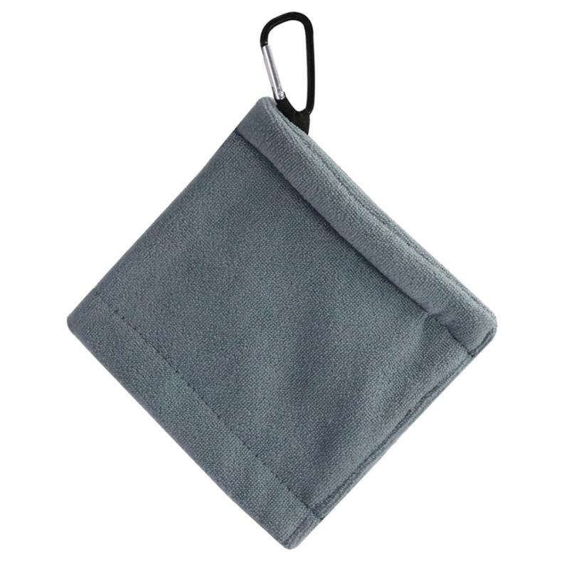 Golf Towel with Carabiner Hook for Golf Bag Golf Course Exercise Yoga Camping