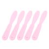 5PCS Plaster Spatula Plastic Ergonomic Design Easy to Clean Wear Resistant Mixing Stirring Spatula