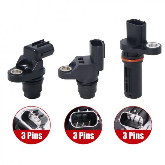 

3 Pcs Camshaft Crankshaft Position Sensor Fits For Acura Honda 2003-2011 L4 2.4L