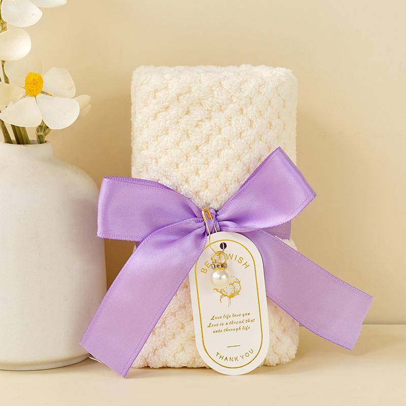 Wedding Cake Wedding Ceremony Gift Towel Coral Velvet Baroque Towel Multicolor Optional Gift
