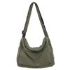 Chic Canvas Shoulder Bag for Women Girls Elegant Crossbody Messenger Bags for School Travel