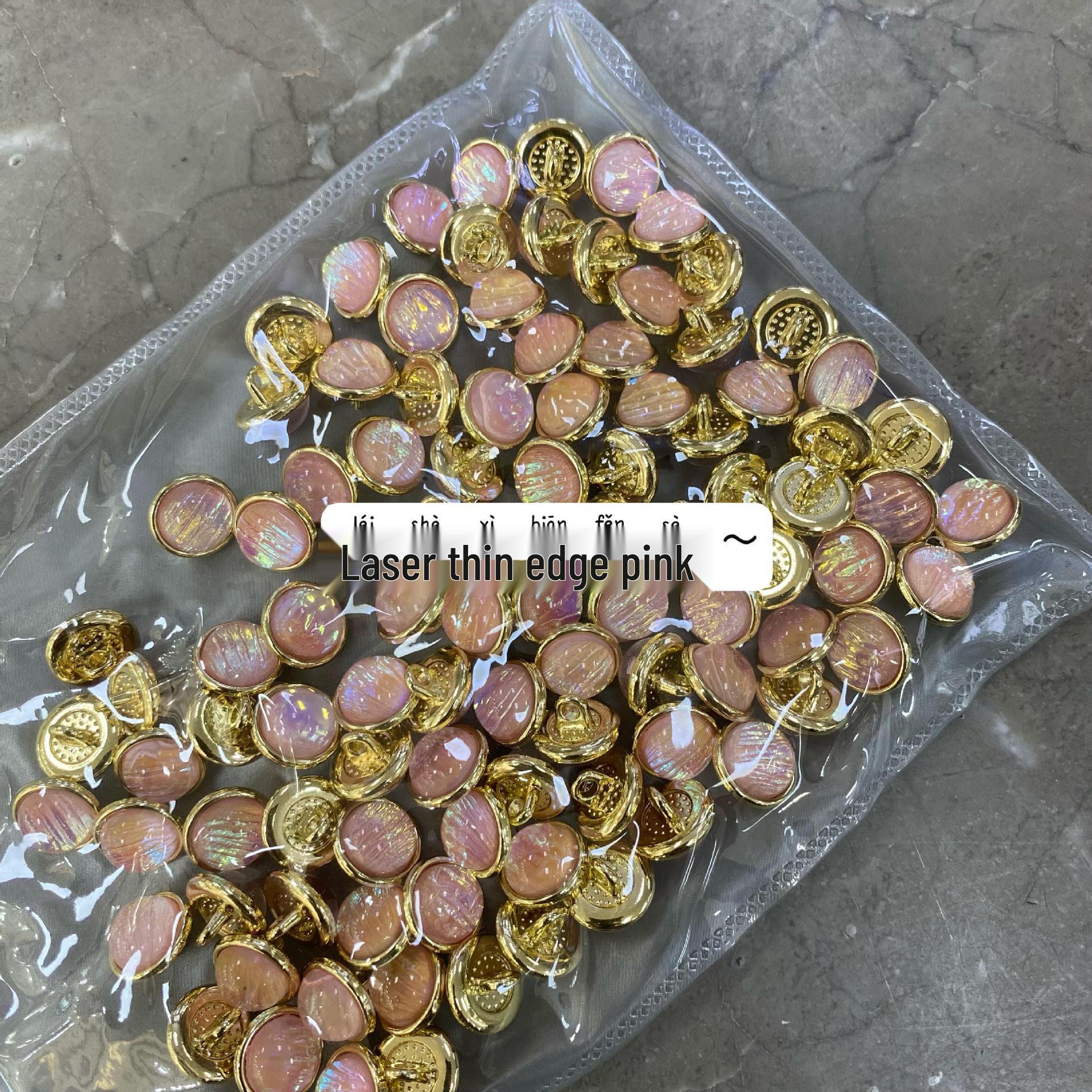 

Женский вязаный кардиган Yisen ESSTUDIO с металлическими пряжками и пуговицами на воротнике рубашки с рукавами лазерного цвета