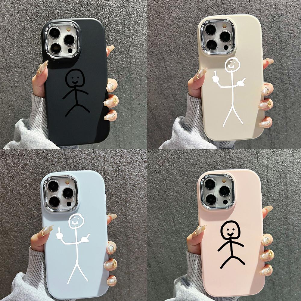 

Мягкая задняя крышка N79 Cartoon Matchman art для Samsung S24 Ultra A14 iPhone 16 Pro Max Xiaomi Redmi Note13 с защитой корпуса и рамки для камеры