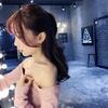 Korean Style Asymmetrical Flower Tassel Ear Hook Earrings - Versatile and Fashionable for Women