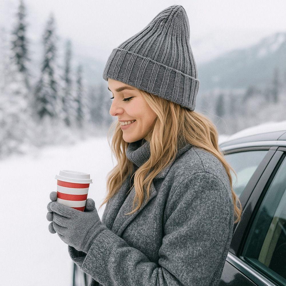 Warm Beanie Soft Bonnet Fashion Hip Hop Cap Autumn Winter