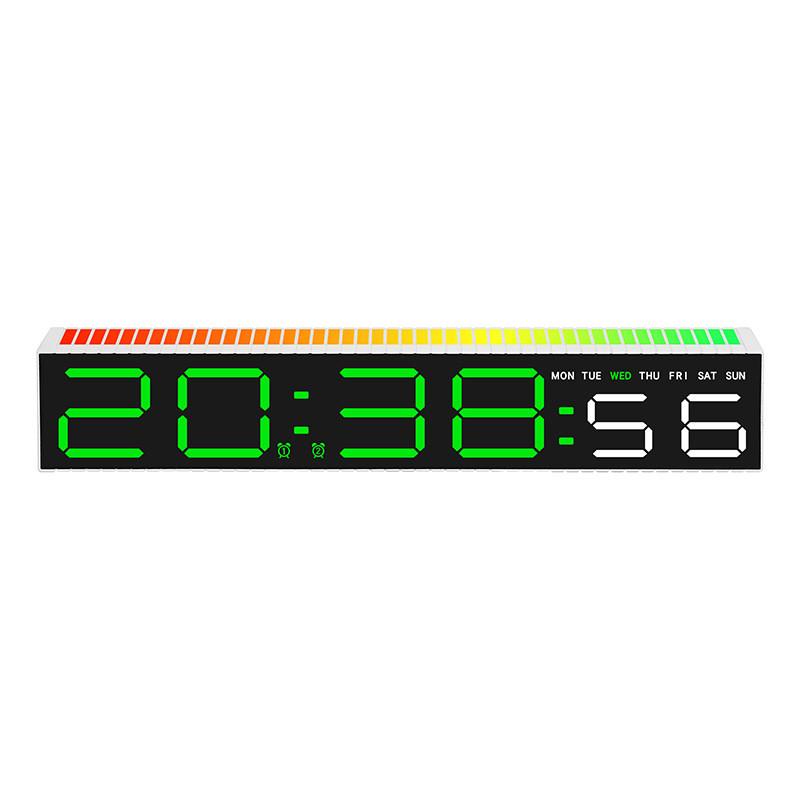 Led Digital Desk Clock With Alarm And Calendar For Home And Office Use