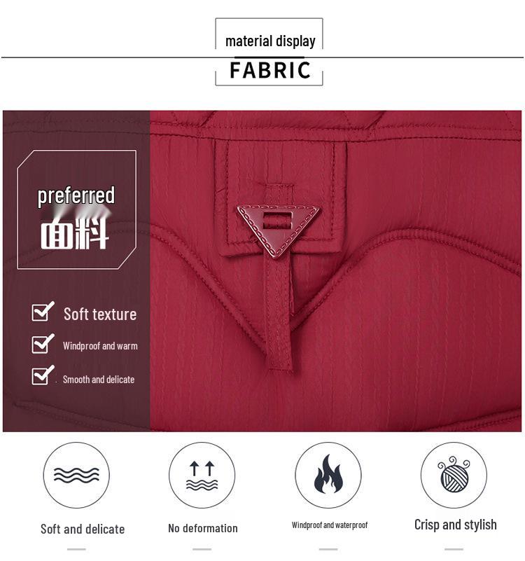 Women's Short Down Cotton Jacket - 2025 Winter Korean Fashion, Slim Fit, Lightweight, Warm Cotton-Padded Coat.