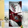 Football Players Action Beach Towel Soft Durable Quick-Dry Comfortable Lightweight