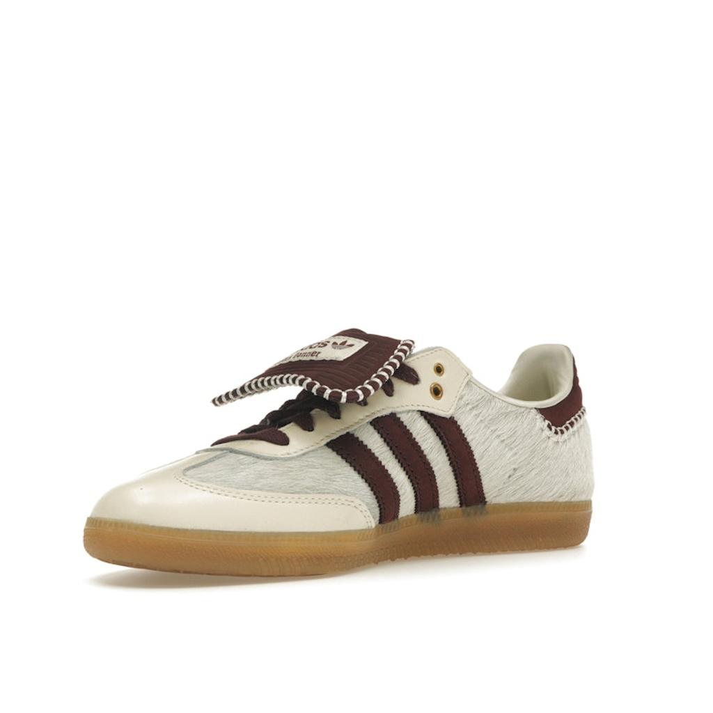 Adidas Wales Bonner X Samba Pony Cream White Unisex Sneakers Mystery-Brown IE0586