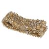Mesh Wrap Roll     Rhinestone Ribbon Wedding Decoration (Blue & Black)