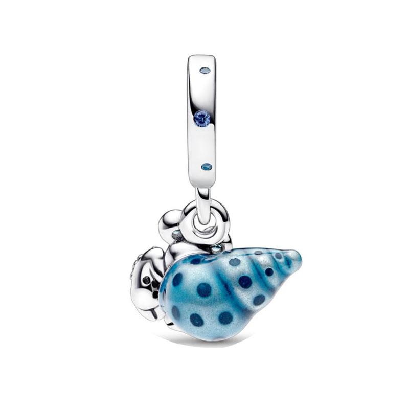 Copper Boat, Fish, Shell Bead Pendant Suitable For European Original Bracelet Diy Accessories Exquisite Jewelry