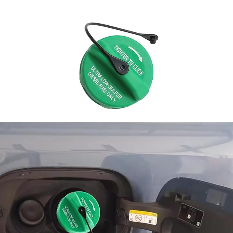 Bouchon de réservoir de carburant vert Remplacer 52013994AB pour Jeep Liberty Wrangler Dodge Ram 1500 2500 3500 4500 5500