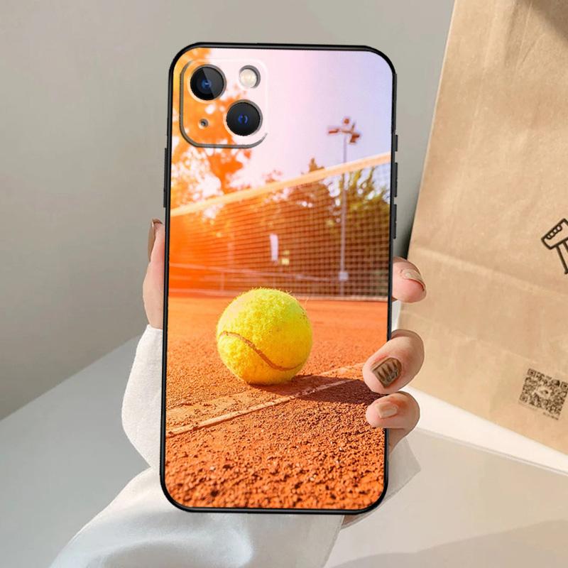 Tennis tennis racket Phone Case For iPhone 17 Air 16 15 14 11 12 13 Pro Max 12 13 mini 15 16 Plus 16e Cover Coque