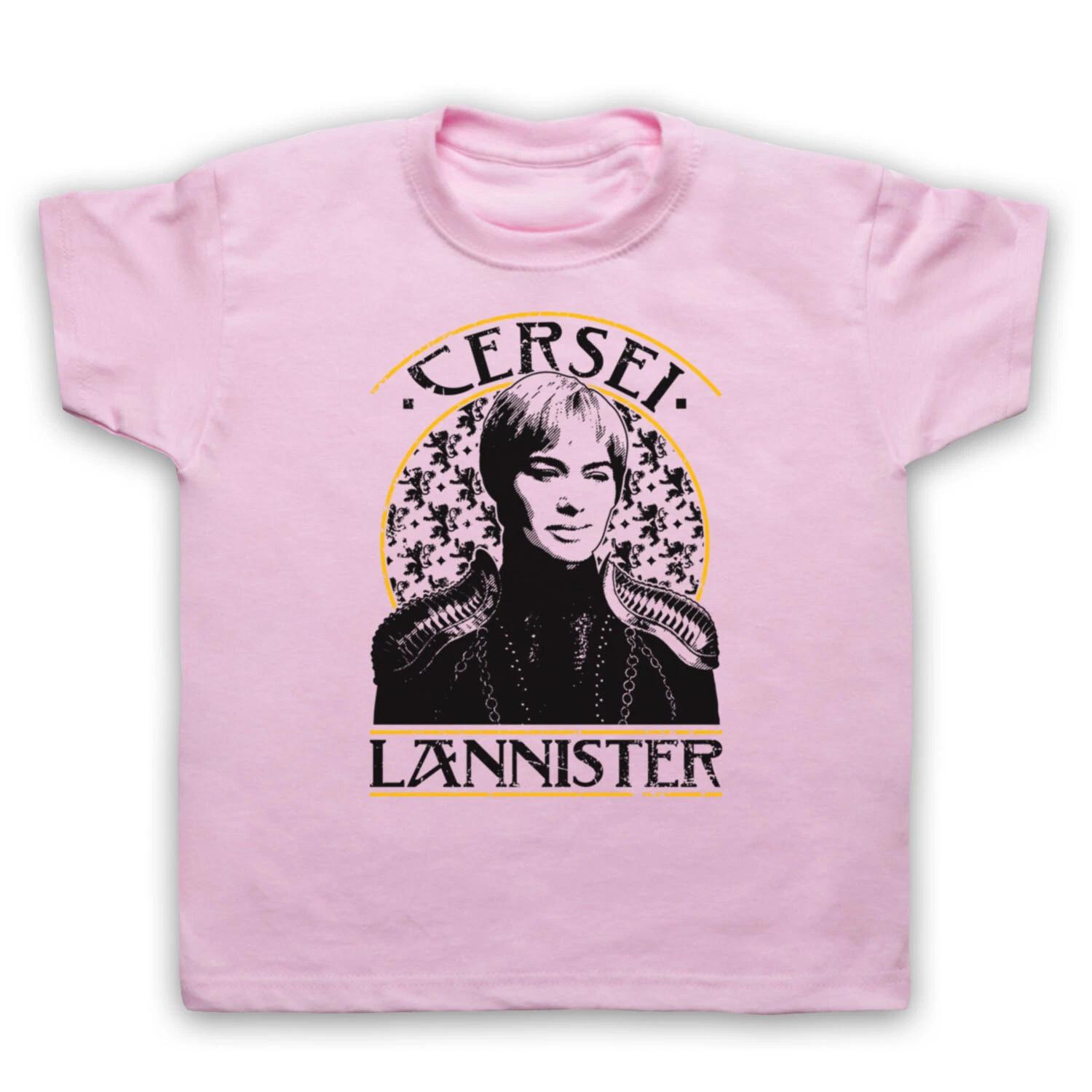GAME OF THRONES CERSEI LANNISTER TRIBUTE UNOFFICIAL KIDS CHILDS T-shirt 160