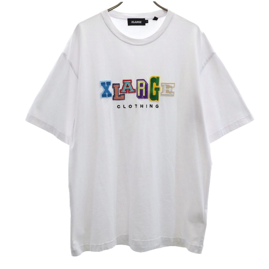 Xlarge Short Sleeve T-shirt L White Men's Used