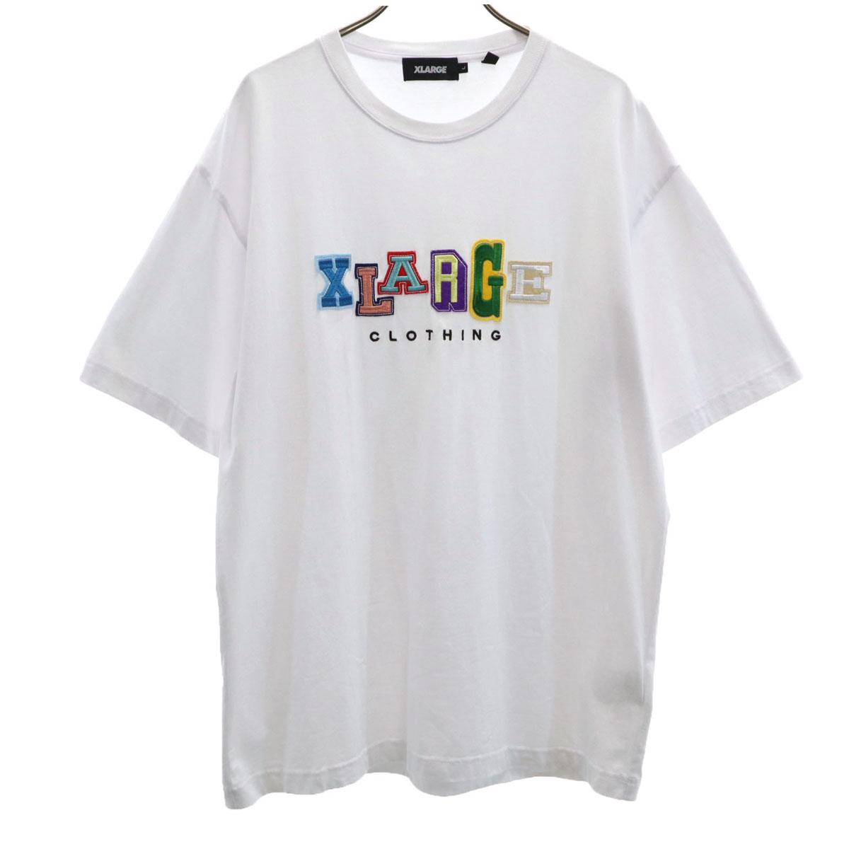 

XLARGE Short sleeve T-shirt L white Men s Used