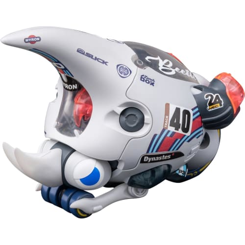 

Wave Seiji Kaku Ookabutomaru Dynastes White Non-Scale Pre-Colored Plastic Model Kit KM-099 (Approx. 5cm Tall)