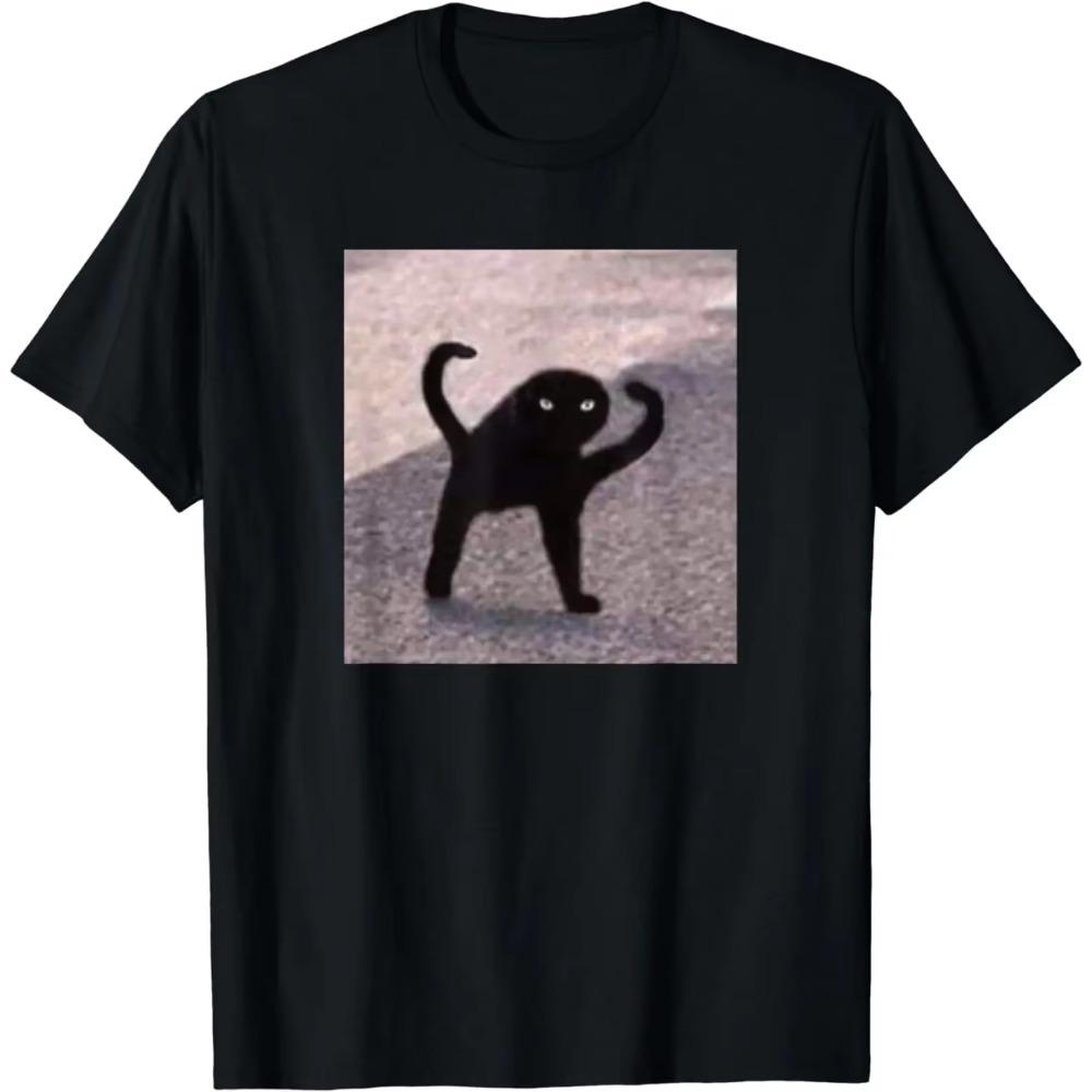 Cursed Cat Angry As Fuk Meme T-Shirt