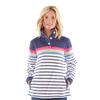 Lazy Jacks Womens/Ladies Button Neck Sweatshirt