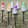 46cm LED Snowman Solar Lights Waterproof Outdoor Garden Lawn Lamps Snowmans Lantern for Christmas  Holiday Party Decor Lighting