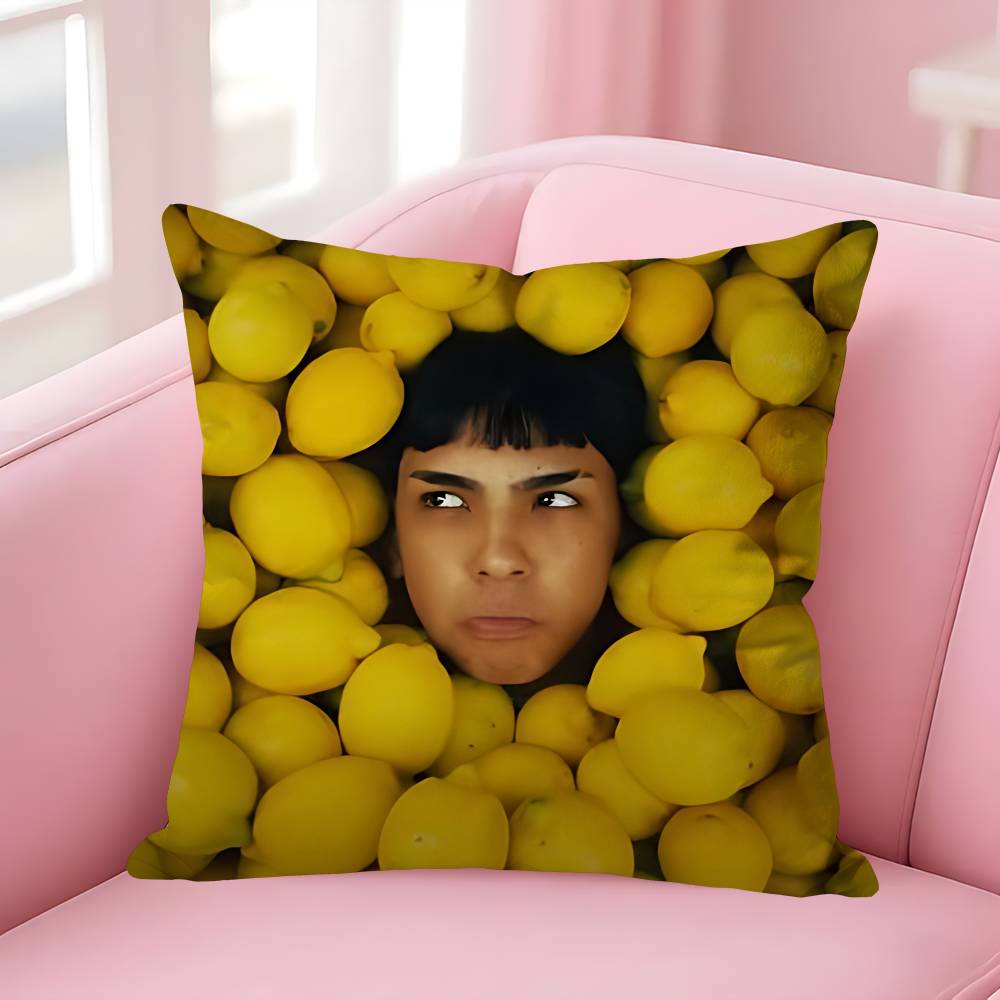 MMilo J Singer 111 Anime Celebrity Merchandise AllMatch Printed Pillow Case Sofa Car Office Room Decoration Protector