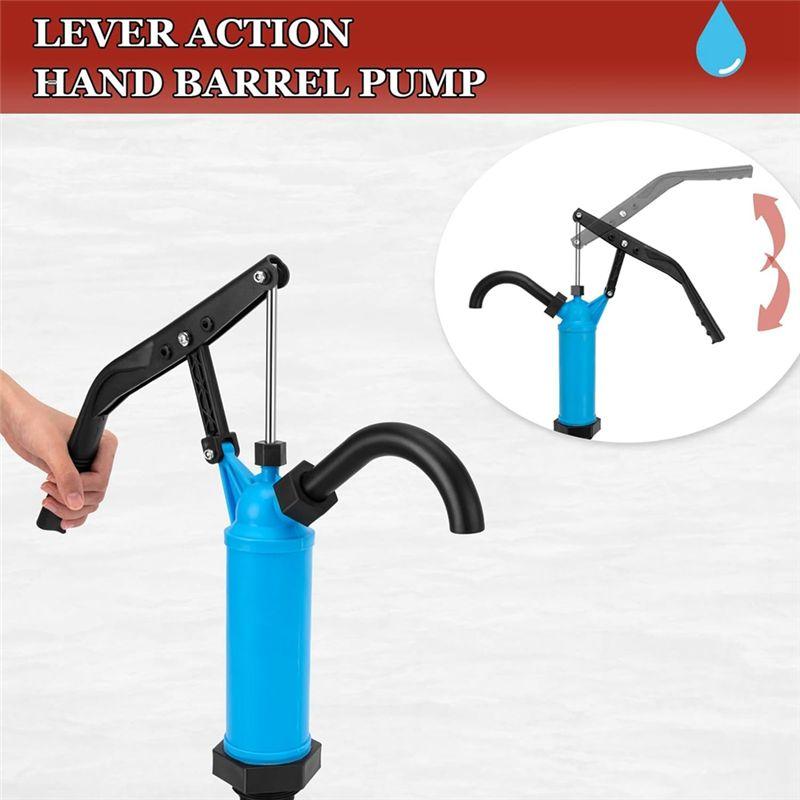 Aug. 55 Gallon Drum Pump, Lever Action Barrels Pump Fits 5-55 Gallon Drums, Water Drum Pump/Hand Drum Pump