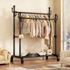 Multifunctional Floor-Standing Coat Rack and Clothes Dryer for Indoor Storage