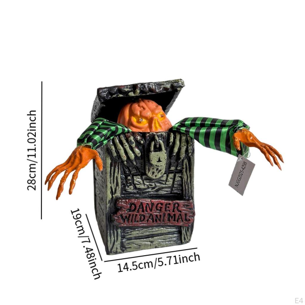 Electric Halloween Decoration Light Up Indoor Red and Motion for House Lawn Layout Outside