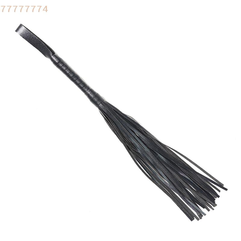 Colorful High-Quality PU Leather Pimp Whip for Racing Riding Crop Party Flogger with Hand Cuffs Queen Style Horse Riding Accesso