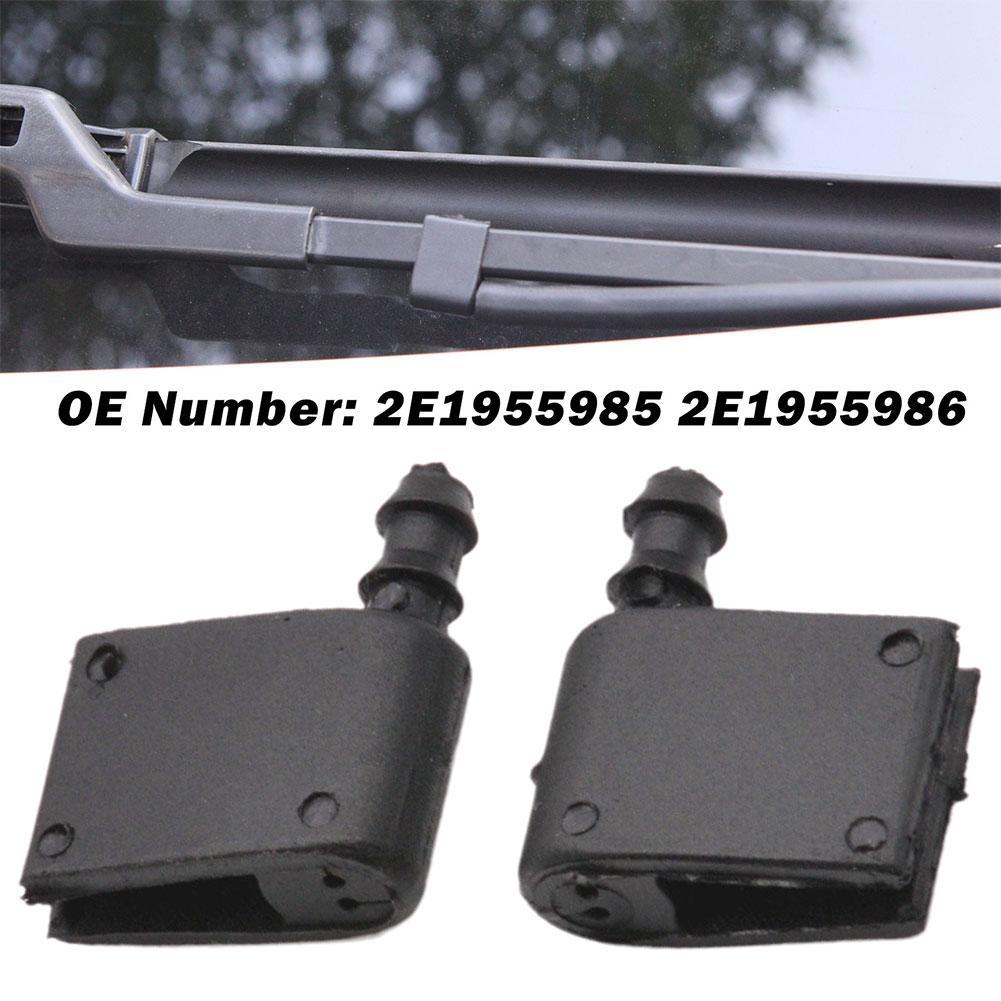 2pcs Windshield Wiper Washer Nozzle Spray Jet For Mercedes Sprinter 2500 3500 Crafter 2e1955985 2e19559862 N3c5