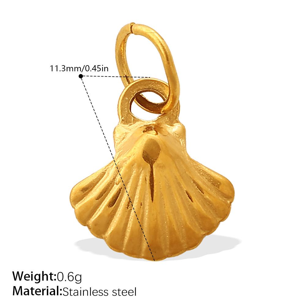 Stylish And Diverse Diy Pendant Stainless Steel Gold-Plated Diamond-Encrusted Freshwater Pearl Pendant Collection