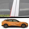 Car TPU/Glossy Mirror Pillar Post Cover For Ford EVOS    2024 Door Trim Window Molding Decoration Sticker
