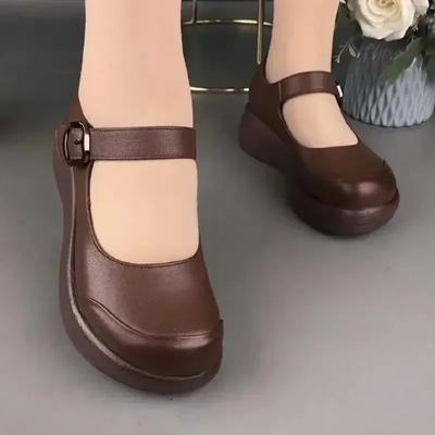 Fashion Women's Sandals for Summer 2024 Hot Sales Retro Shoes Thick Bottom Mori Girl Mary Jane Single Shoes College Style Sneakers Women