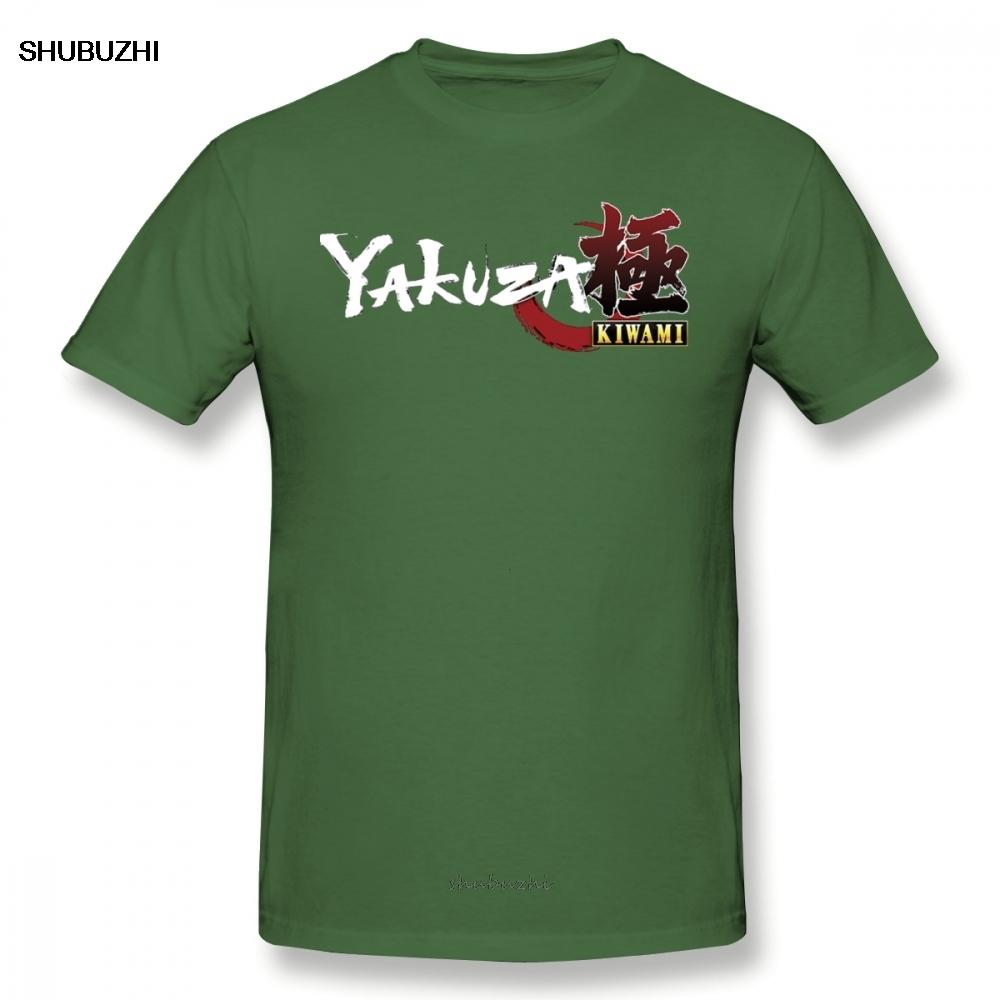 Yakuza T Shirt Yakuza Kiwami T-Shirt Short Sleeve Printed Tee Shirt Awesome 3xl Beach Male Cotton Tshirt