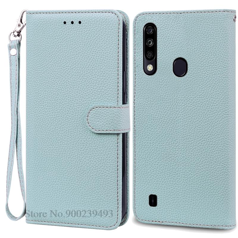 Pro ZTE Blade A7 2020 Pouzdro Silikonová Peněženka Kožené Vyklápěcí Pouzdro Pro ZTE Blade A7 2020 Pouzdro Měkký TPU Zadní Kryt Coque Fundas