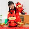 Year of the Horse Mascot Zodiac Pony Lucky Bag Year of the Horse Plush Toy Spring Festival Festive Doll Ornament