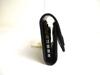 Authentic GUCCI Interlocking G Black Leather 6 Pics Key Cases #a300 Open Box