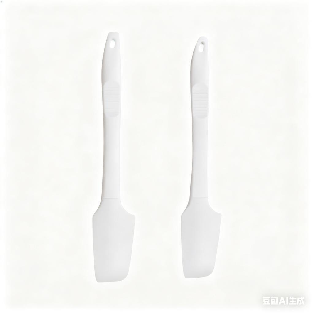 Multifunctional Baking Spatula Two-in-one High Temperature Resistant Silicone Spatula Jam Spatula Kitchen Cooking Baking Tools
