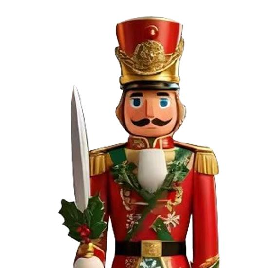 Yousheng Christmas Nutcracker Ornaments Small Wooden Soldier Nutcracker Hanging Decoration for Christmas Tree Holiday Party Decor
