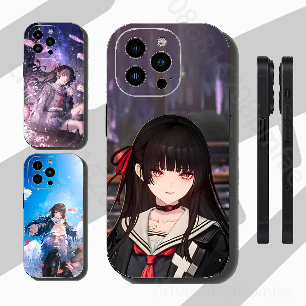 Game K-Kuchiba C-Chisa iPhone Case For 17,16,15,14,13,12,11 Pro,Max,Plus,X,XS,XR,SE,Mini Back Protector Cover